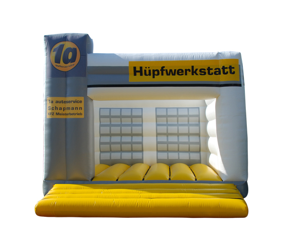 Hüpfburg Hüpfwerkstatt 1A Autoservice