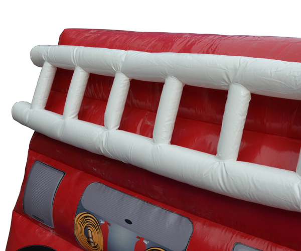 Hüpfburg Feuerwehr Einsatzfahrzeug