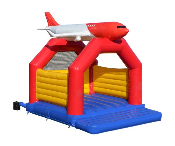 Hüpfburg Flugzeug