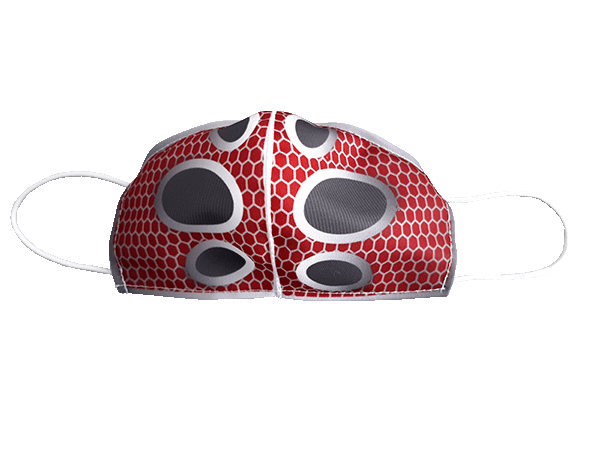 Alltagsmaske - Motiv Metal red