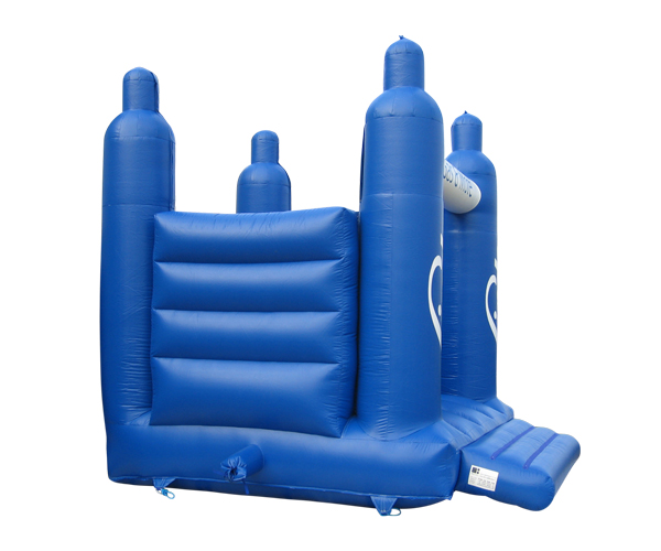 Hüpfburg Gasflasche Linde