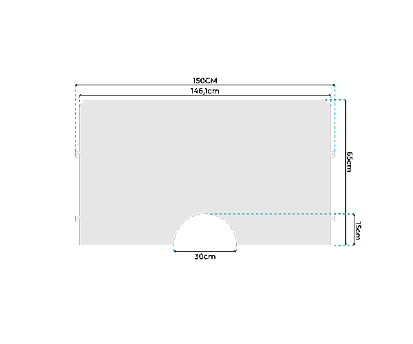 Niesschutz, Hygienewand für Geschäfte, Gastronomie, Hotels