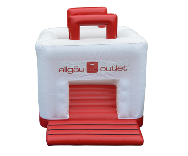 Hüpfburg Einkaufstasche Allgäu Outlet