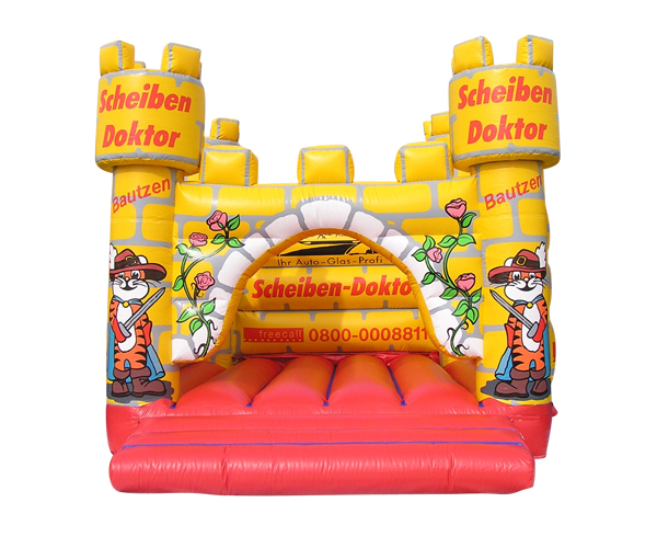 Hüpfburg Scheibendoktor