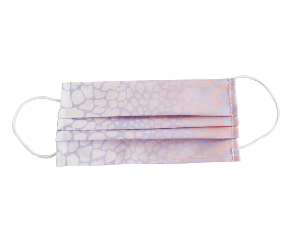 Mund-Nasen-Bedeckung Motiv Organic pink