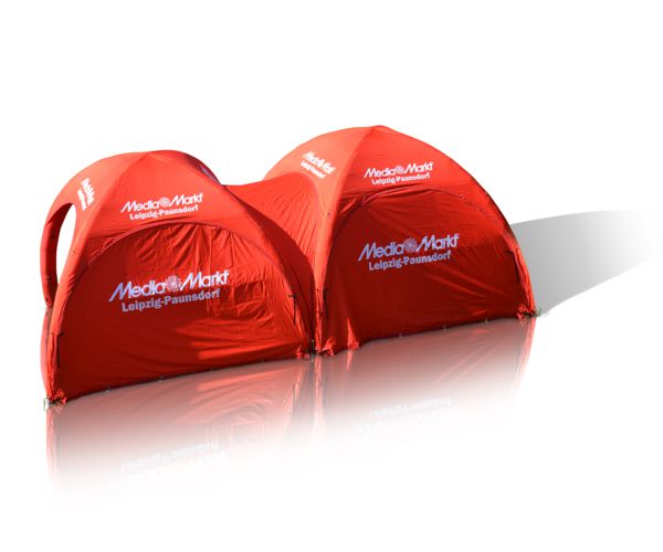 Aufblasbares Zelt Event Tent Creativ, Betrieb ohne Dauergebläse