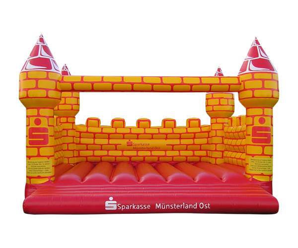 Hüpfburg Schloss Sparkasse Münsterland