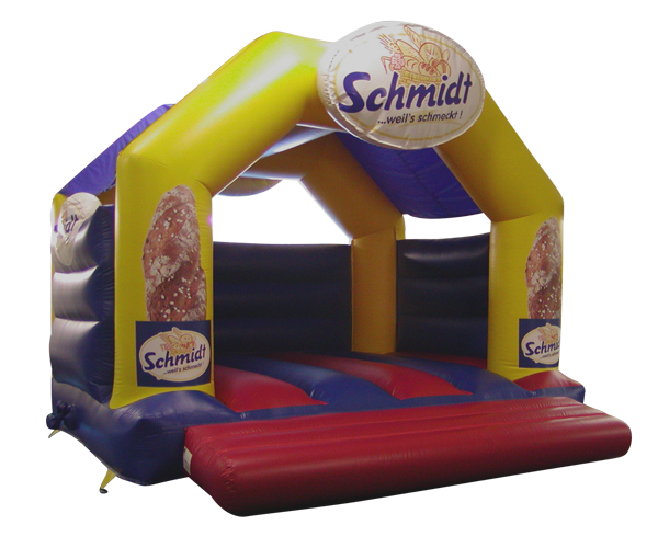 Hüpfburg Bäckerei Schmidt