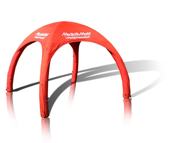 Aufblasbares Zelt Event Tent Creativ, Betrieb ohne Dauergebläse