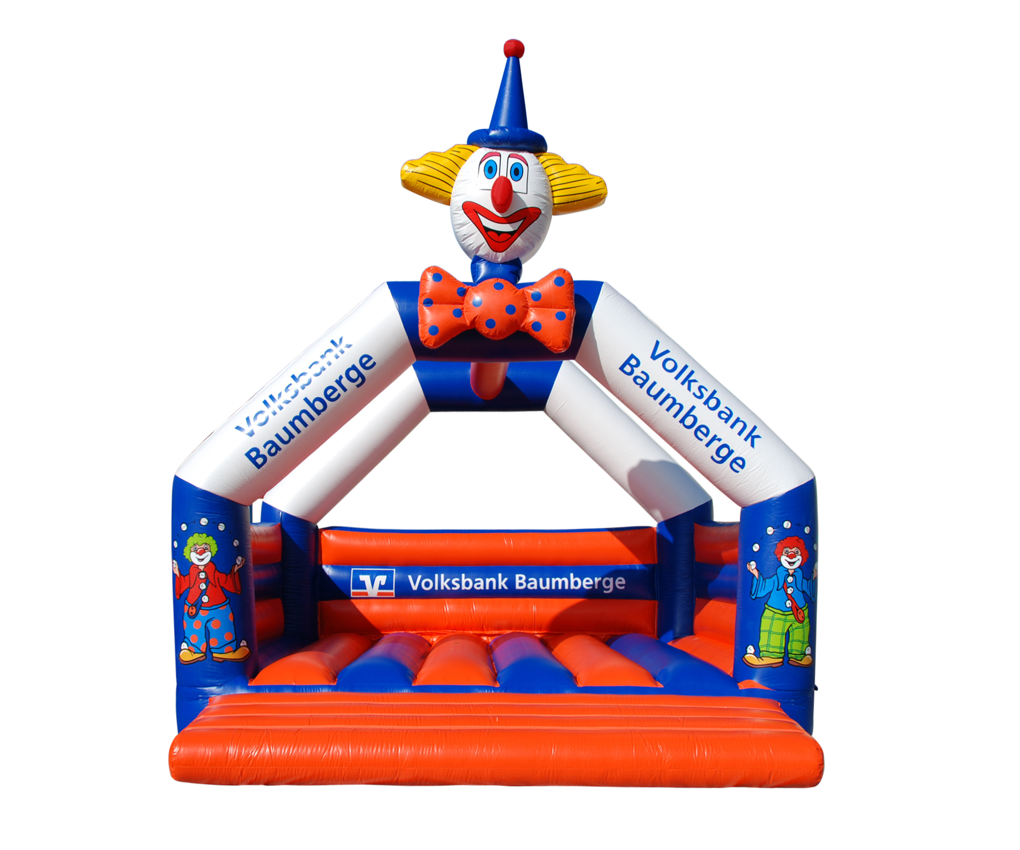 Hüpfburg Volksbank Baumberge