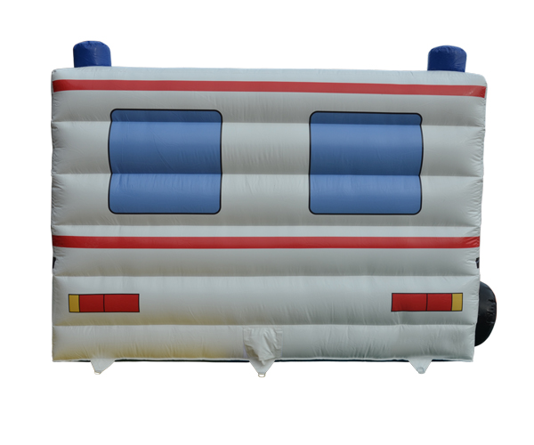 Hüpfburg Rettungswagen