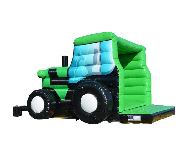 Hüpfburg Traktor