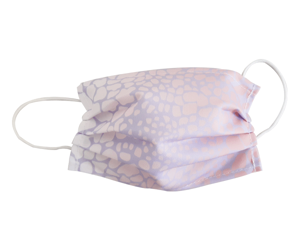 Gesichtsmaske/Alltagsmaske CLASSIC, Motiv: Organic pastel pink