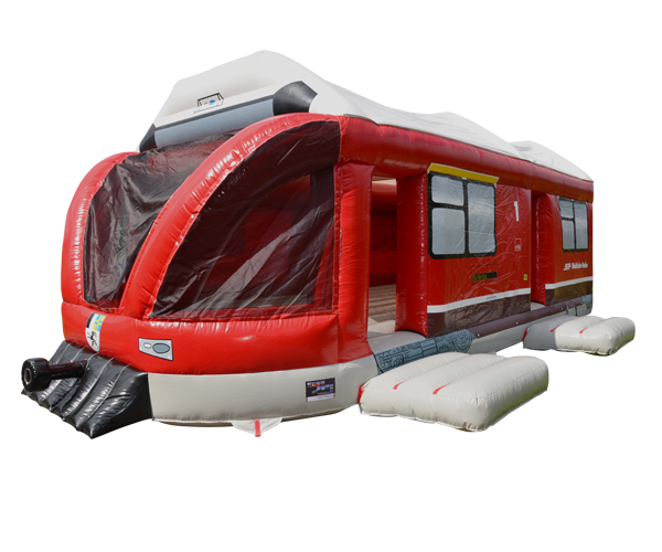 Hüpfburg Rhätische Bahn