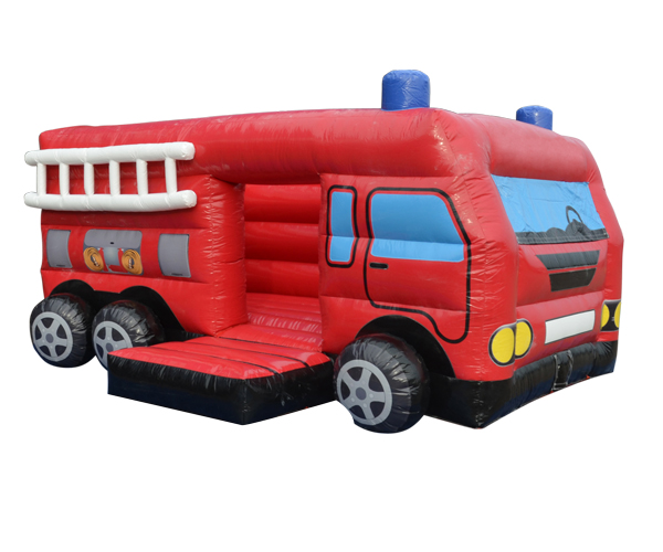 Hüpfburg Feuerwehr Einsatzfahrzeug