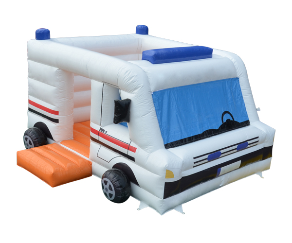 Hüpfburg Rettungswagen