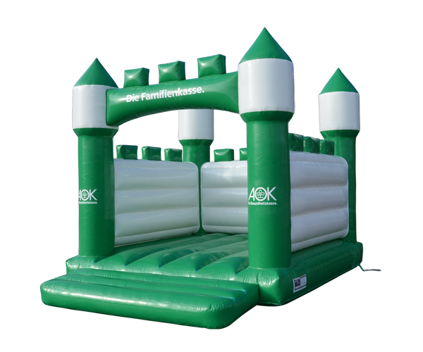 Hüpfburg Schloss AOK Versicherungen