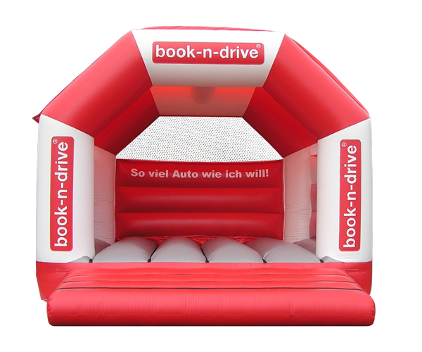 Hüpfburg Book'n'Drive