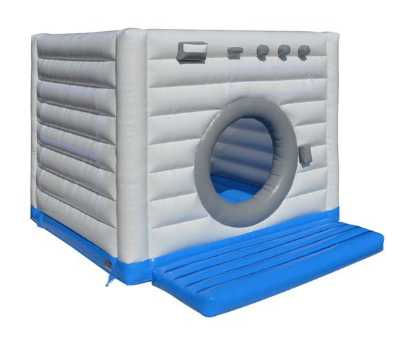 Hüpfburg Waschmaschine