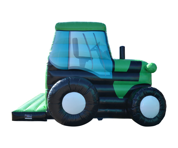 Hüpfburg Traktor