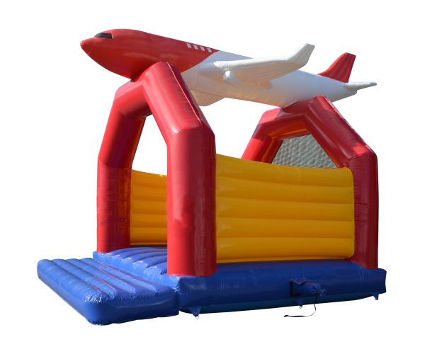 Hüpfburg Flugzeug