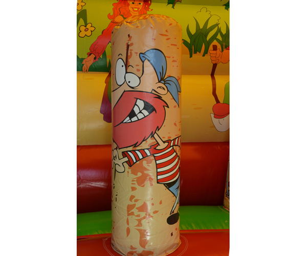 Miet-Hüpfburg Schatzinsel, mit Rutschbahn