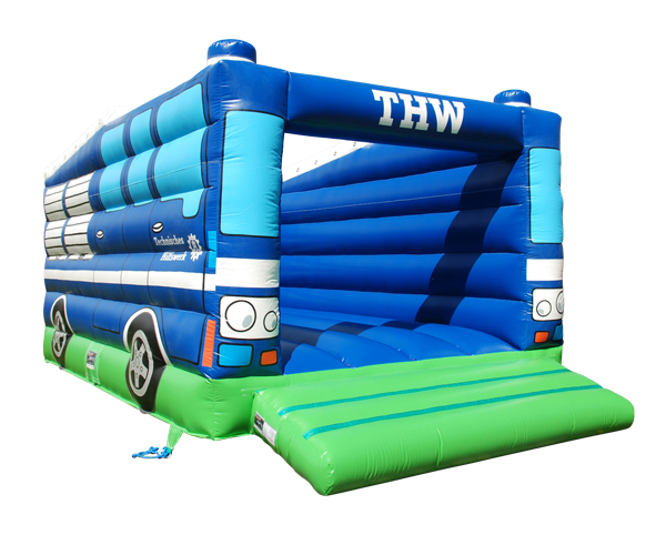 Hüpfburg Technisches Hilfswerk