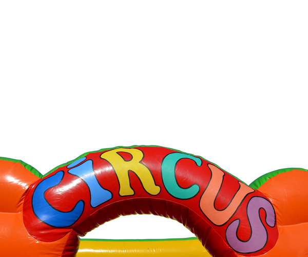 Hüpfburg Zirkus
