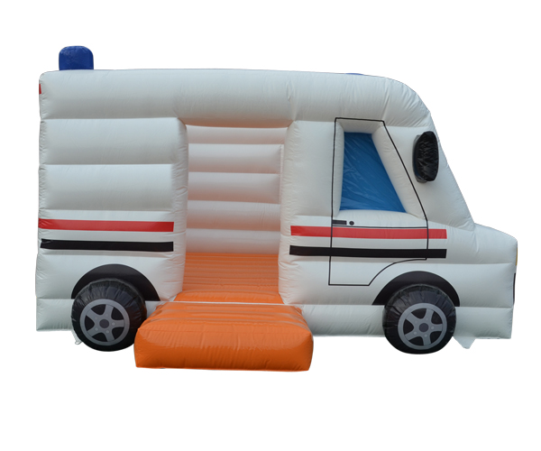Hüpfburg Rettungswagen