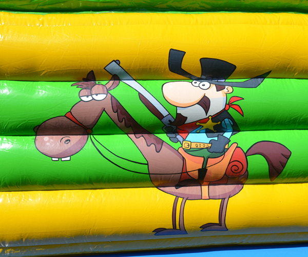 Hüpfburg Cowboy Billy