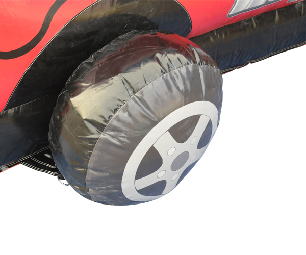 Hüpfburg Feuerwehr Einsatzfahrzeug