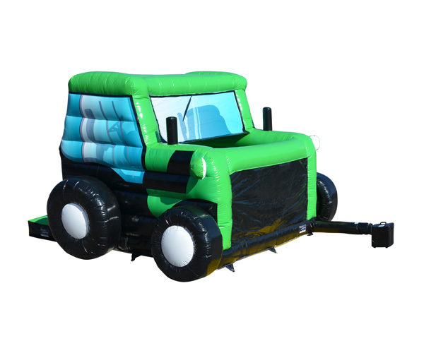 Hüpfburg Traktor