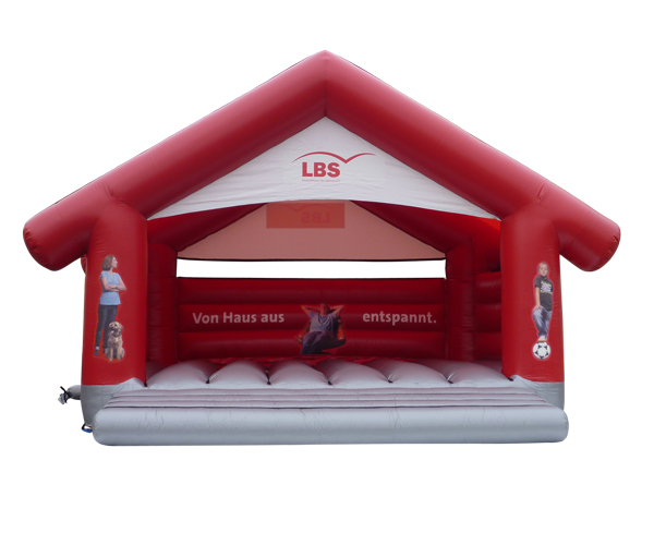 Hüpfburg Haus LBS