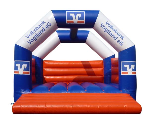 Hüpfburg Volksbank Vogtland eG