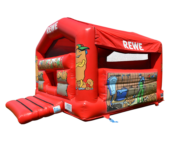 Hüpfburg Ballbad, REWE