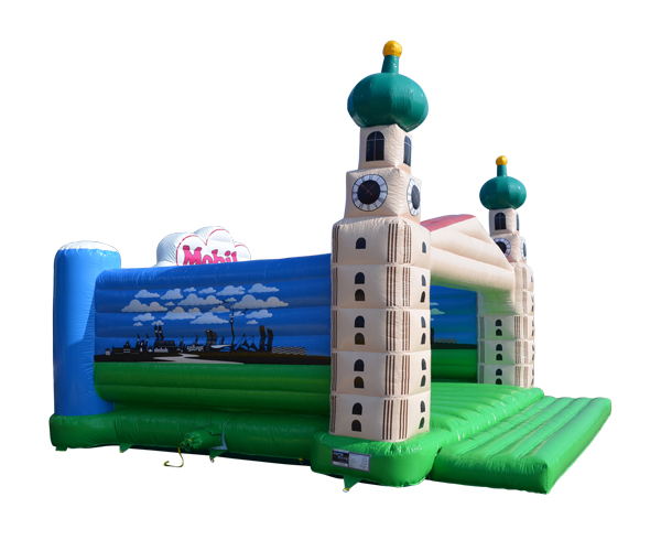 Hüpfburg Liebfrauenkirche München Spielmobil