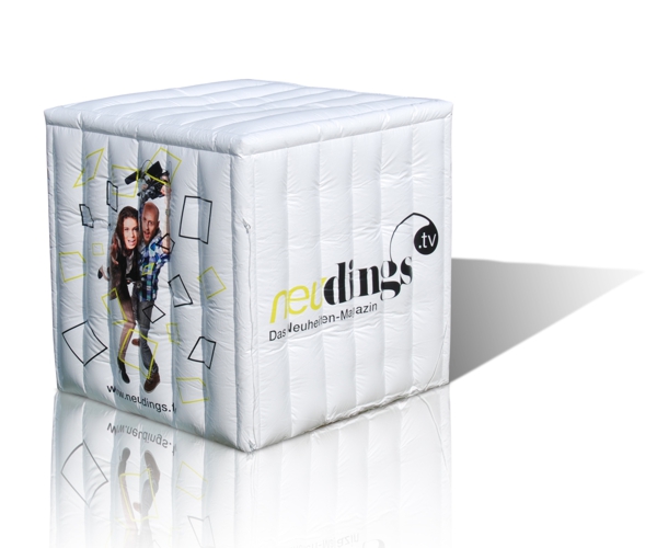 Aufblasbarer Werbewürfel 3x3x3m