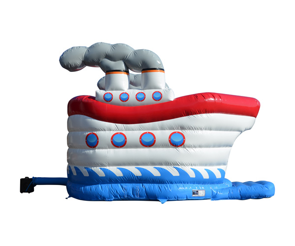 Hüpfburg Dampfschiff