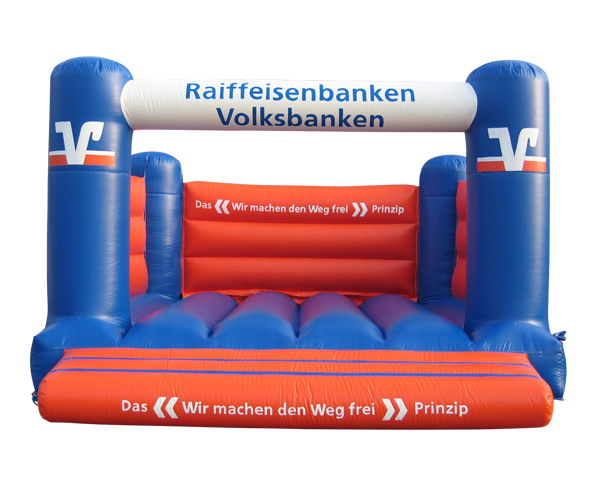 Hüpfburg Raiffeisen- und Volksbanken