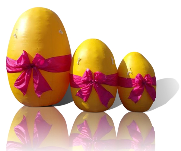 Aufblasbares Osterei