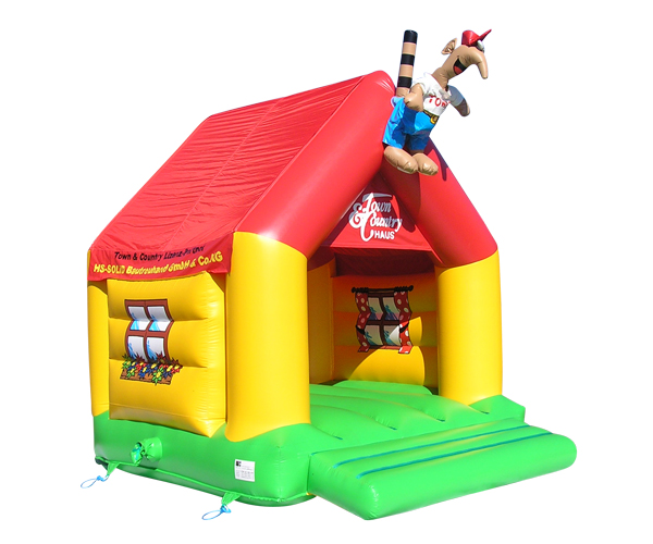 Hüpfburg Town Country Haus